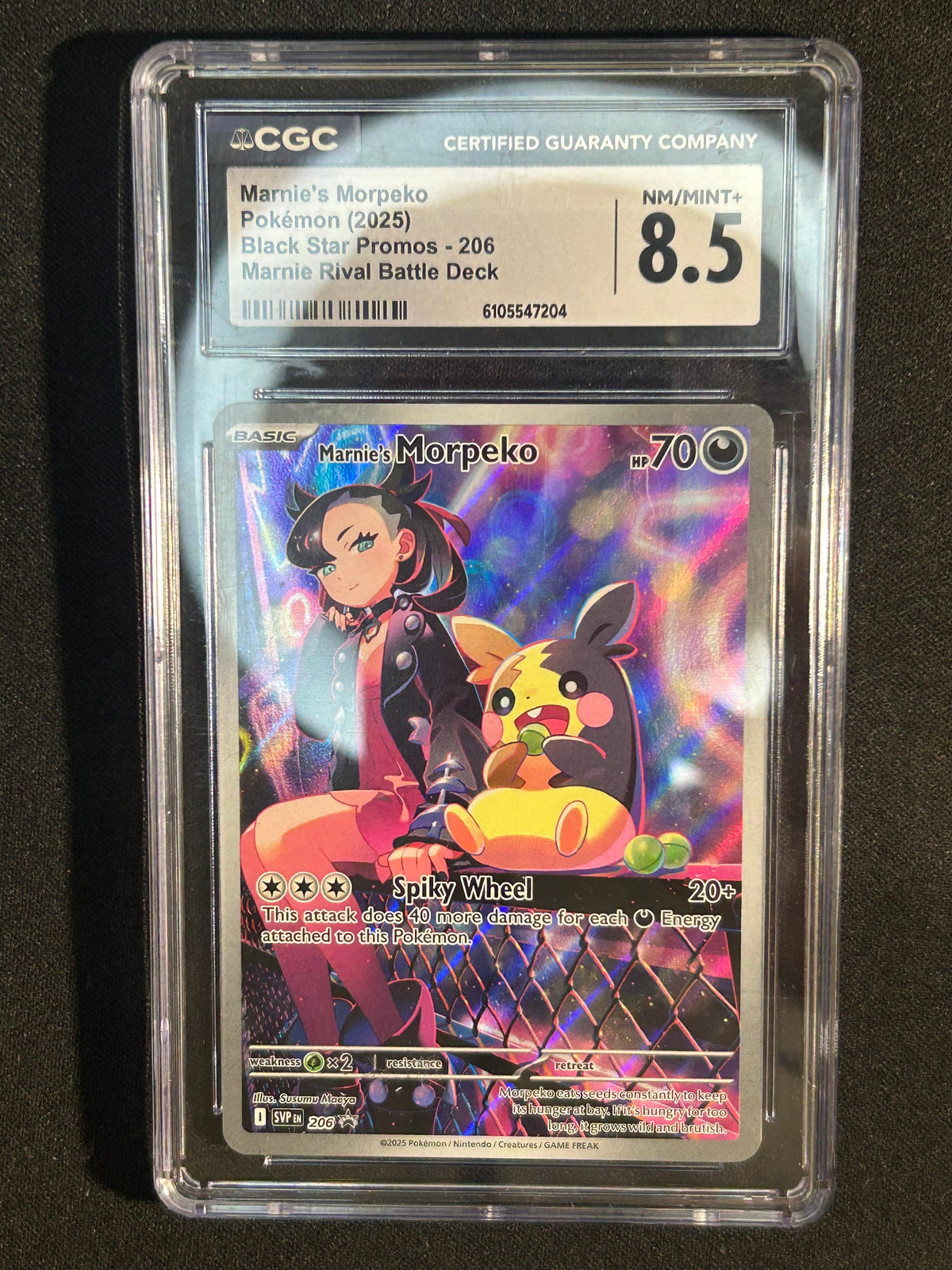 Marnie's Morpeko 206 CGC 8,5