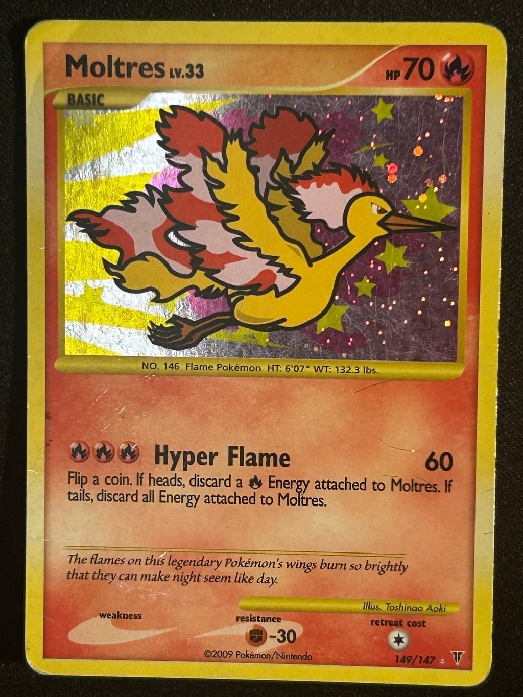 Moltres Lv. 33 149/147 MP