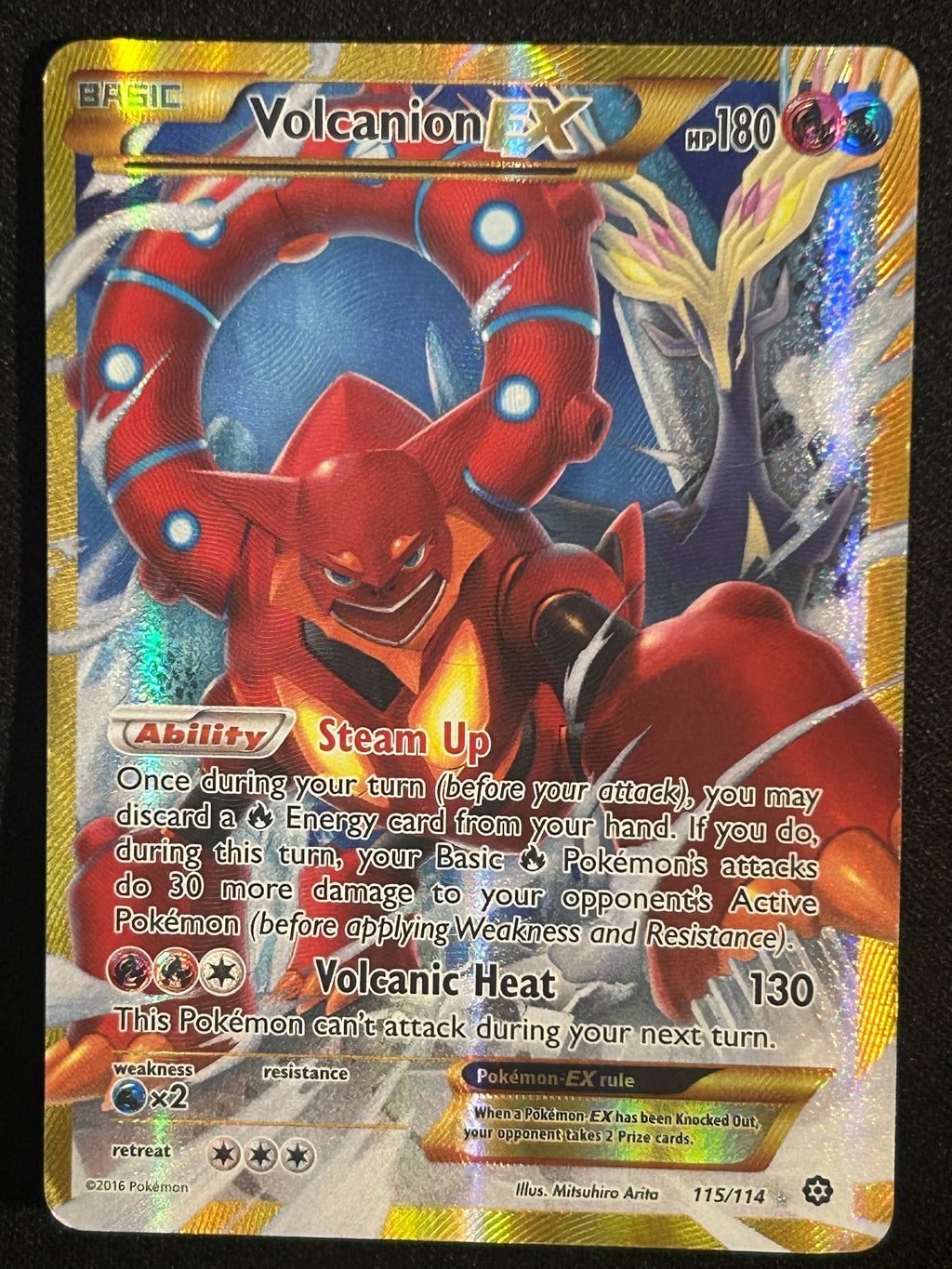 Volcanion EX 115/114 MP