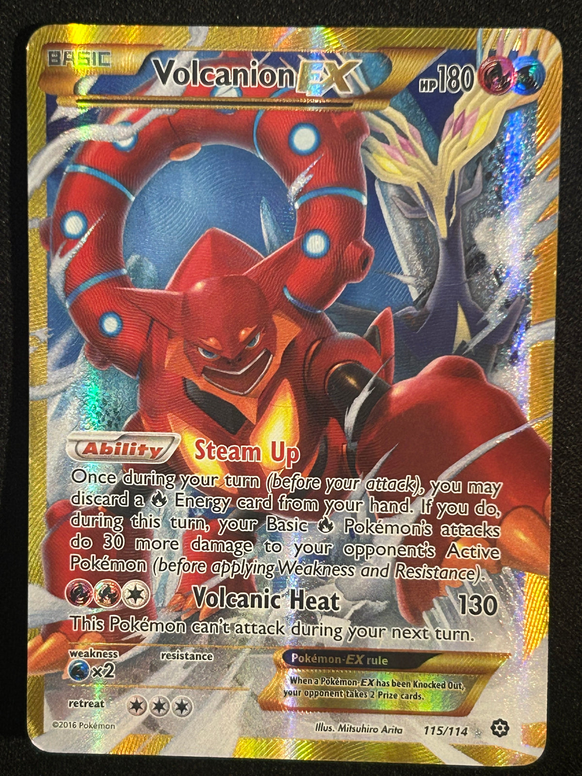 Volcanion EX 115/114 MP