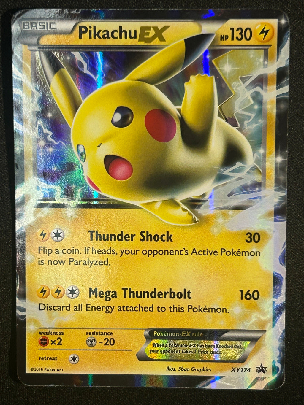 Pikachu EX XY174 HP-D