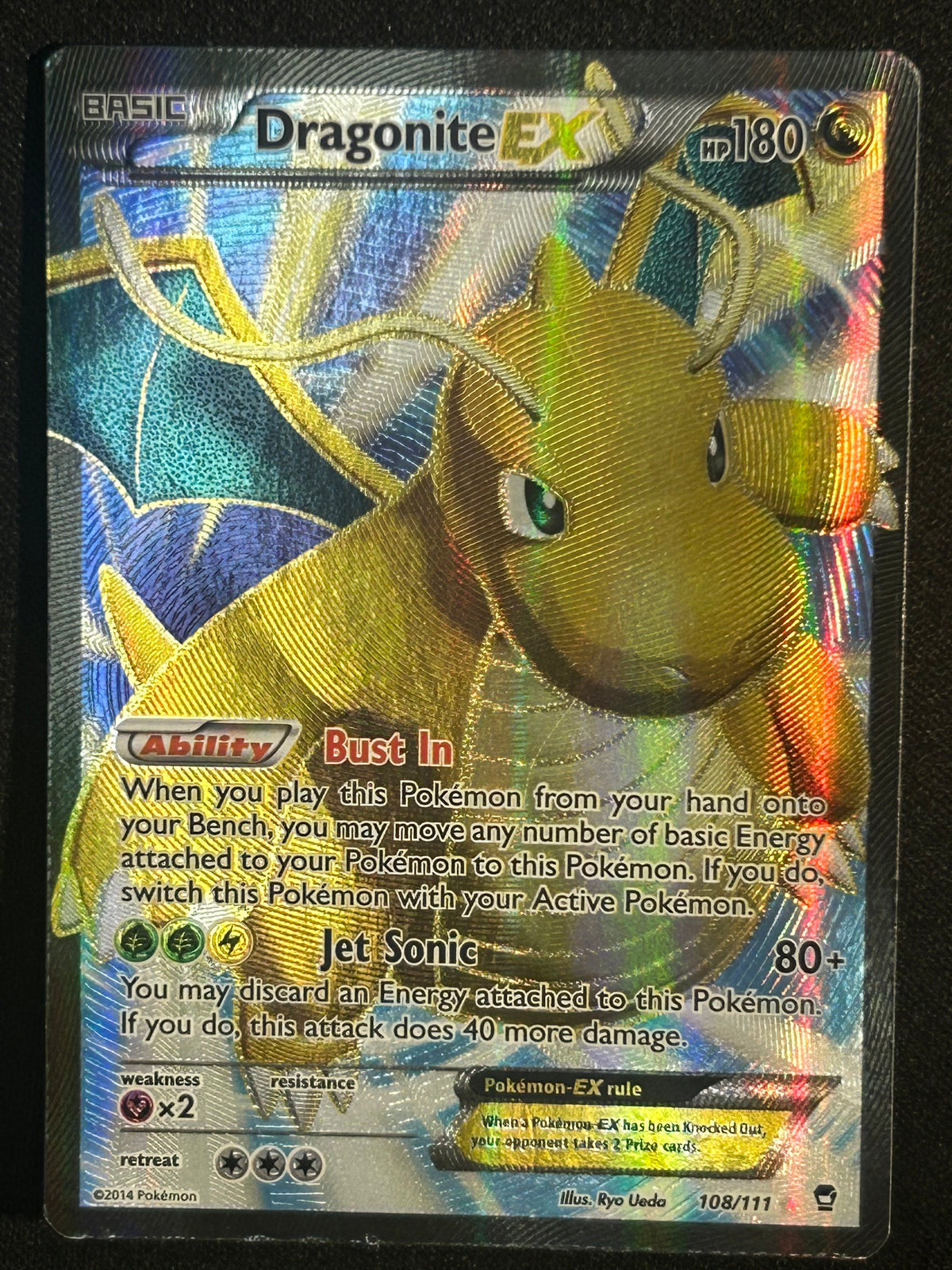 Dragonite EX 108/111 MP-HP