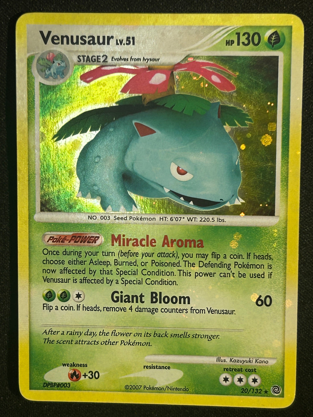 Venusaur Lv.51 20/132 LP