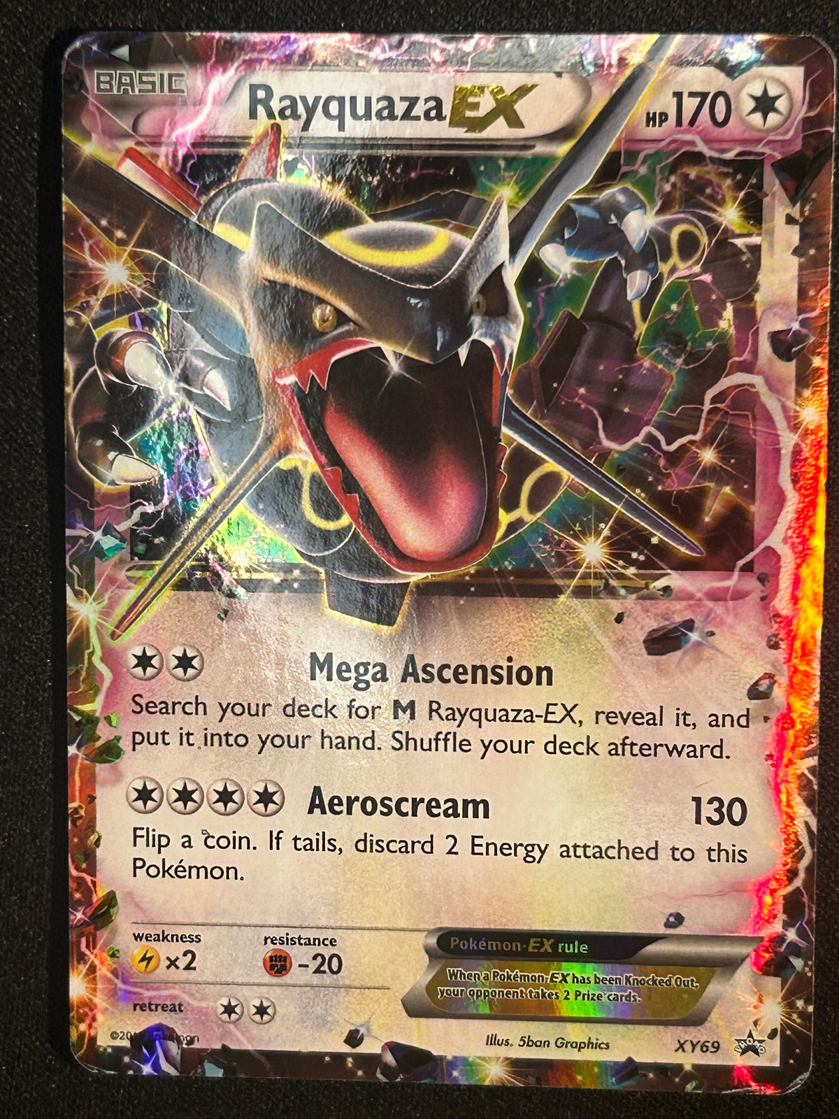 Rayquaza EX XY69 MP
