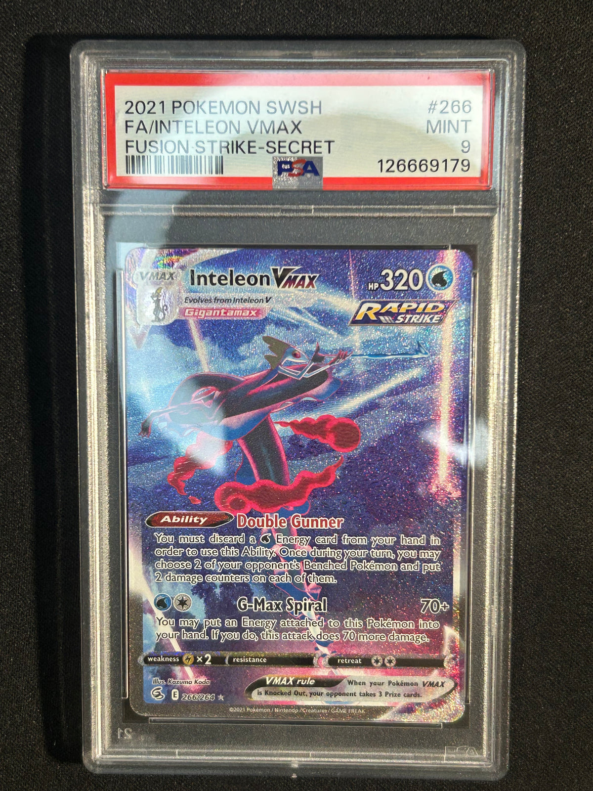 Inteleon VMAX 266/264 PSA 9