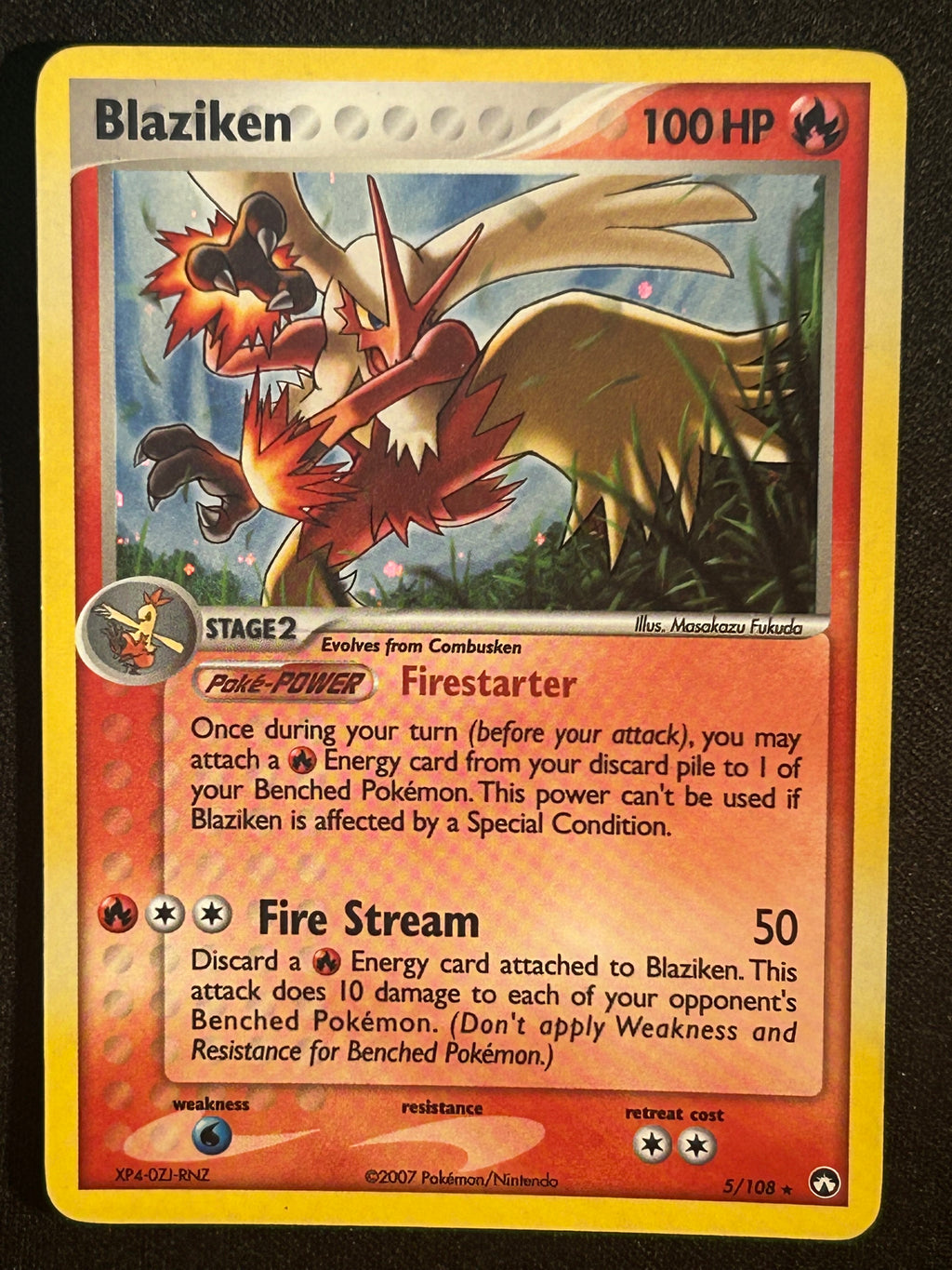 Blaziken 5/108 MP-HP