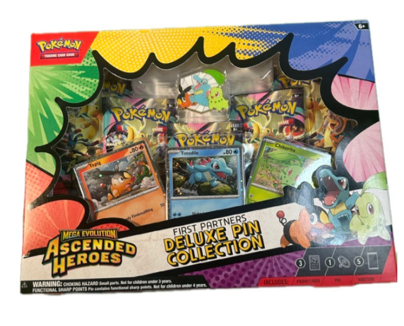 Pokemon Ascended Heroes Deluxe Pin Collection Boks