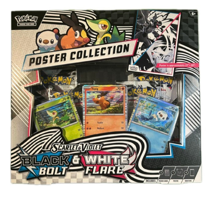 Pokemon TCG: Black Bolt & White Flare Poster Collection