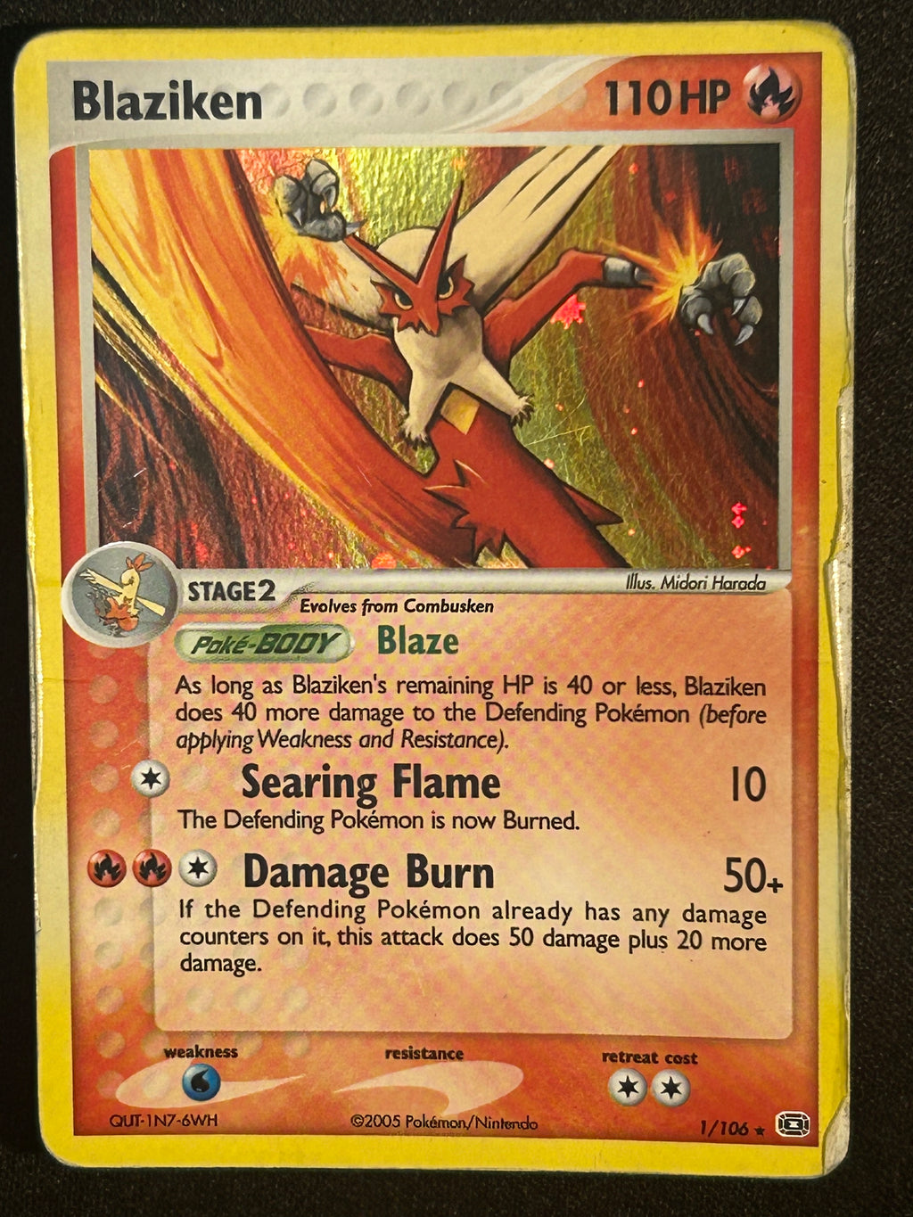 Blaziken 1/106 DM