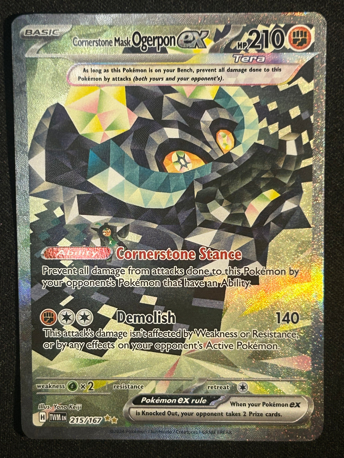 Ogerpon ex 215/167