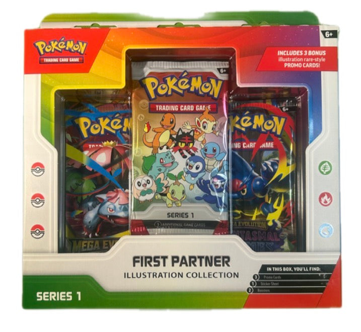 Pokemon First Partner Illustration Collection Boks