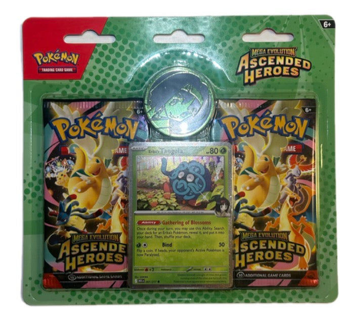 Pokemon Ascended Heroes 2-pk Blister