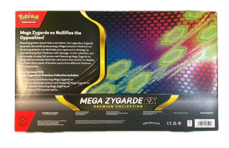 Pokemon Mega Zygarde ex Premium Collection Boks (Case Tilgjengelig)