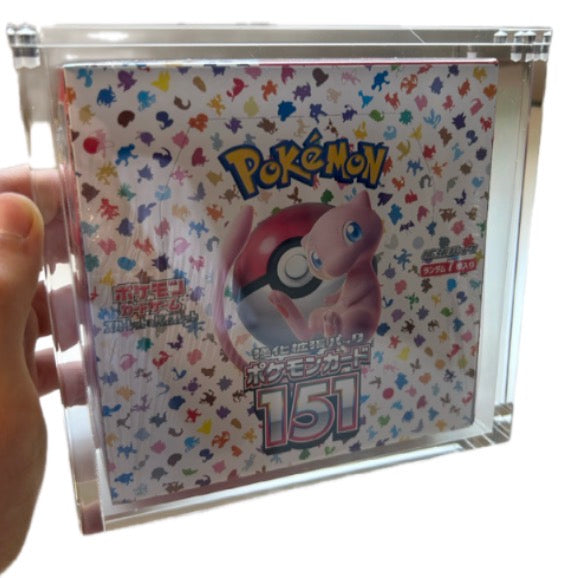 Pokemon Japansk Booster Boks Akryl Display
