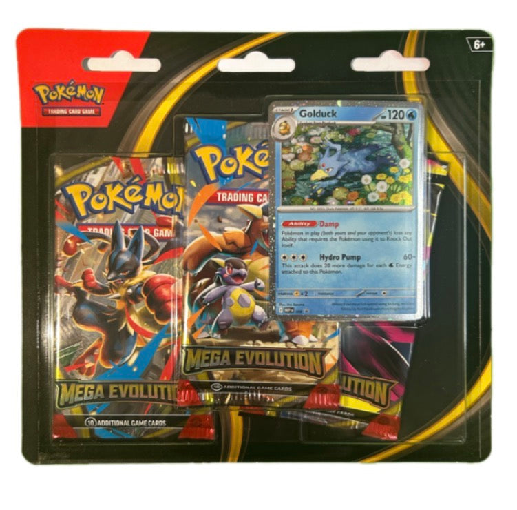 Pokemon TCG: Mega Evolution 3-pk Blister