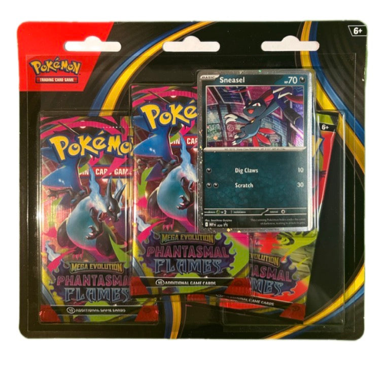 Pokemon TCG: Phantasmal Flames 3-pk Blister