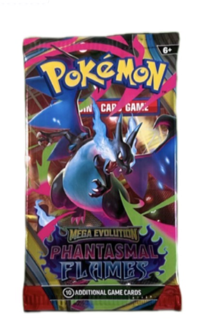 Pokémon TCG: Phantasmal Flames Booster Pack – BoosterKongen