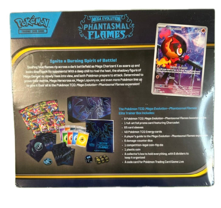 Pokemon TCG: Phantasmal Flames Elite Trainer Boks
