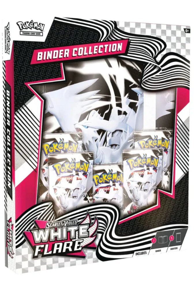 Pokemon White Flare Binder Collection