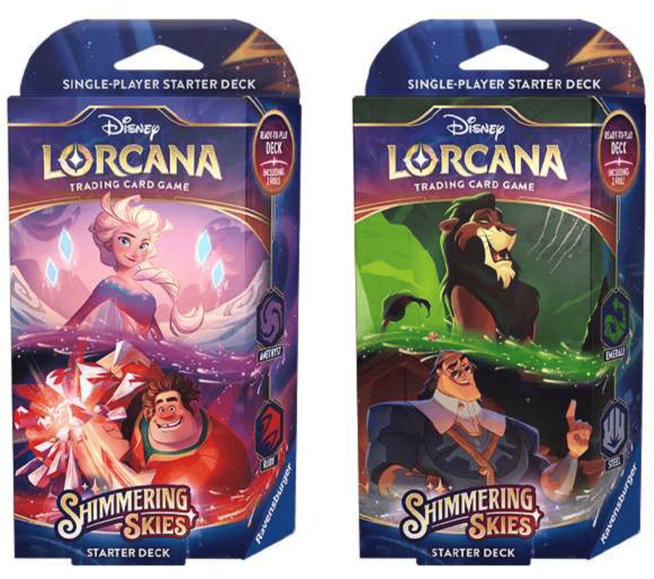 Disney Lorcana TCG Shimmering Skies Starter Deck