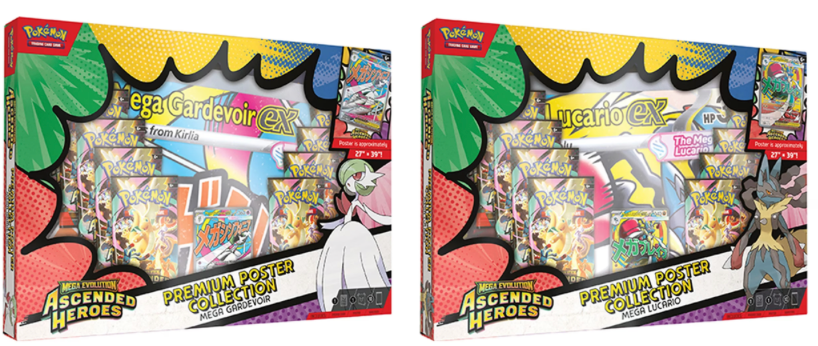 (Forhåndsbestilling) Pokemon Ascended Heroes Premium Poster Collection boks