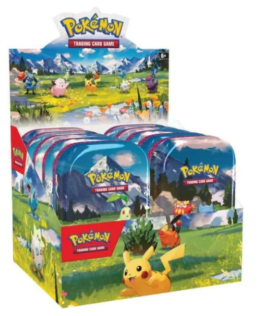 (Forhåndsbestilling) Pokemon Ascended Heroes Mini Tin Display