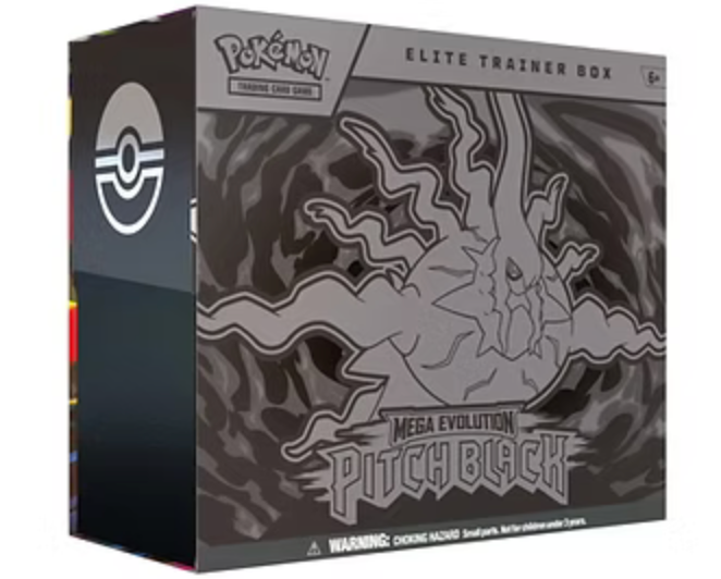 Pokemon Pitch Black Elite Trainer Boks
