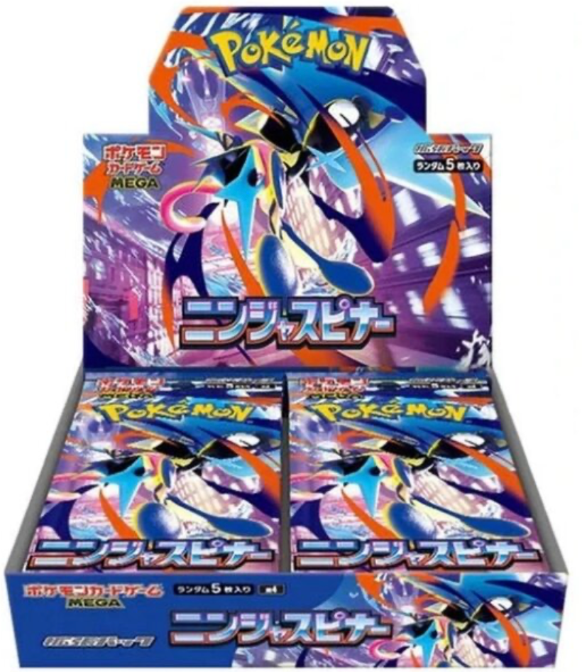 Pokémon TCG: Ninja Spinner Booster Box (Japansk)