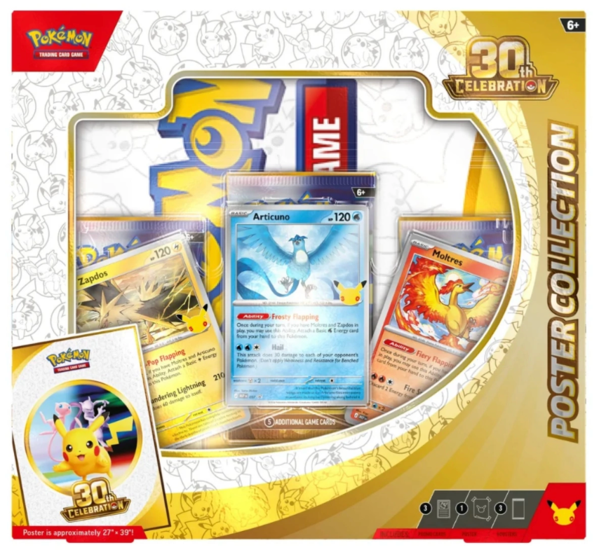 Pokémon TCG: 30th Celebration Poster Collection