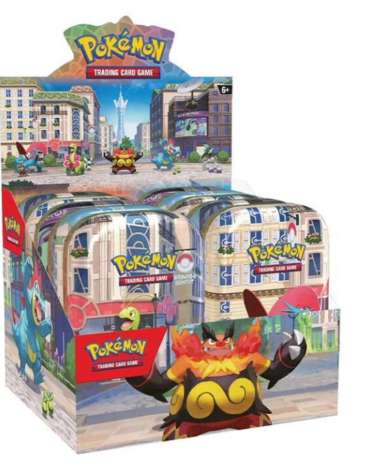 (Pre-order) Pokémon TCG: Lumiose City Mini Tin Display