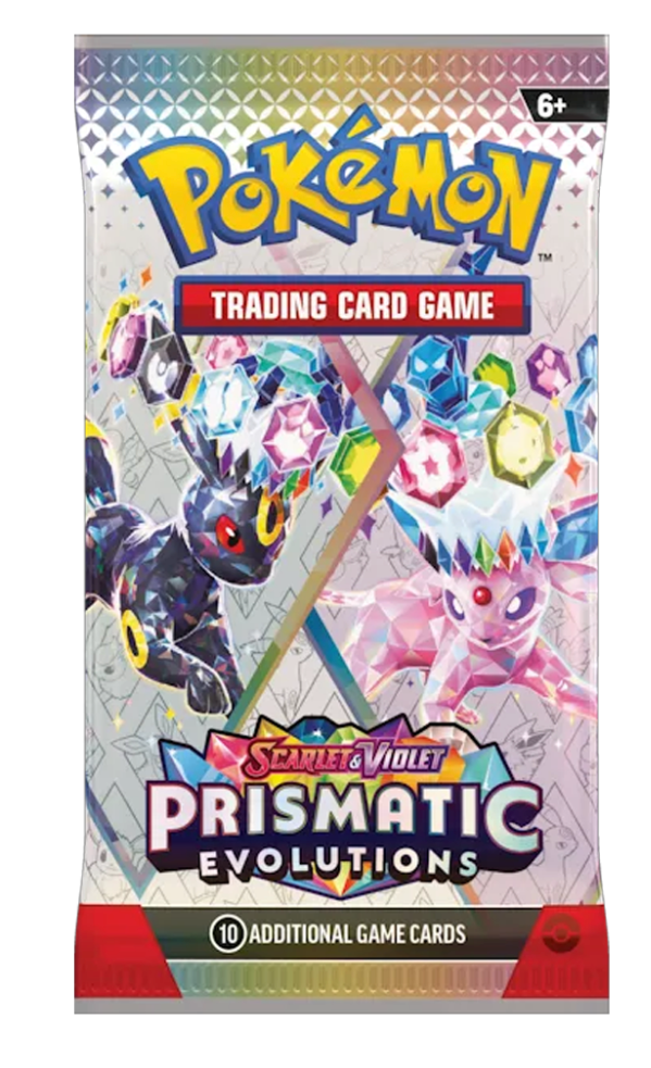 Pokemon Prismatic Evolutions Pakke