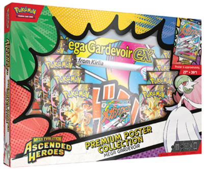 (Forhåndsbestilling) Pokemon Ascended Heroes Premium Poster Collection boks