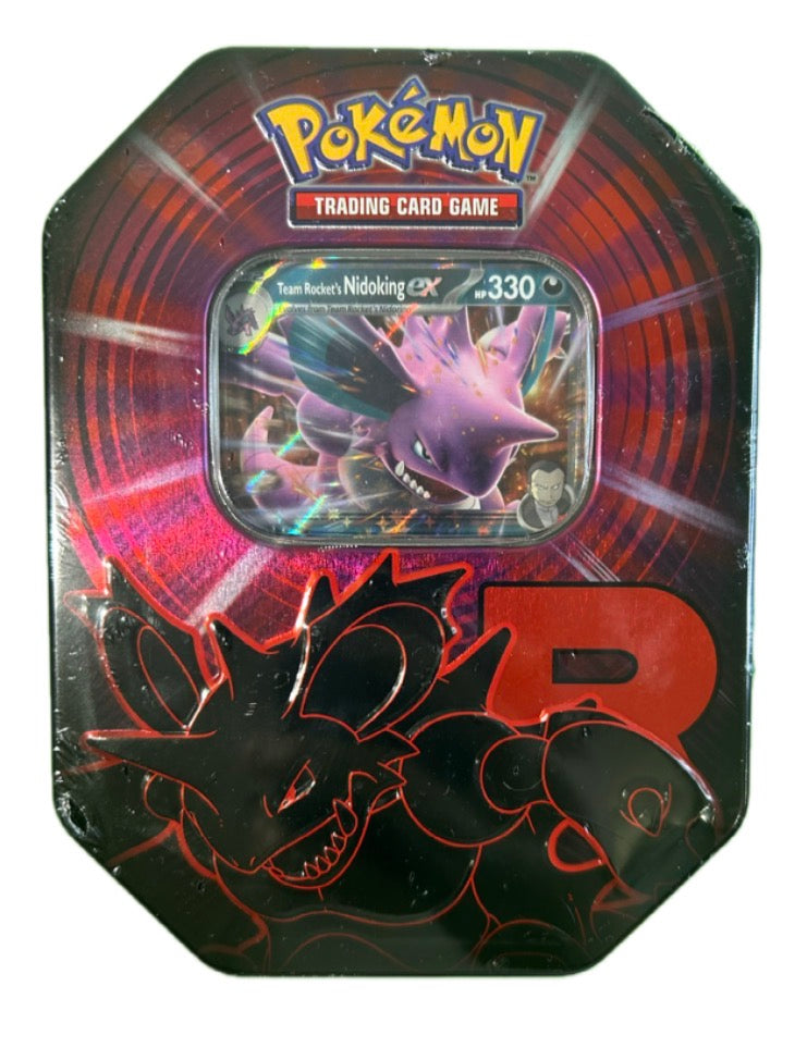 pokmon trading card game: team rocket tin - nidoking or the prideful power of Team Rockets Persian ex as a foil promo card Pokmon TCG: Team Rocket Tin