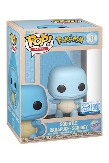 Pokémon POP! Games Vinyl Figure – Squirtle (Special Edition Soft Color) 9 cm