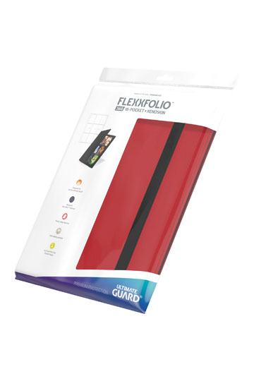 Ultimate Guard Flexxfolio 360 18-Pocket Xenoskin - Rød