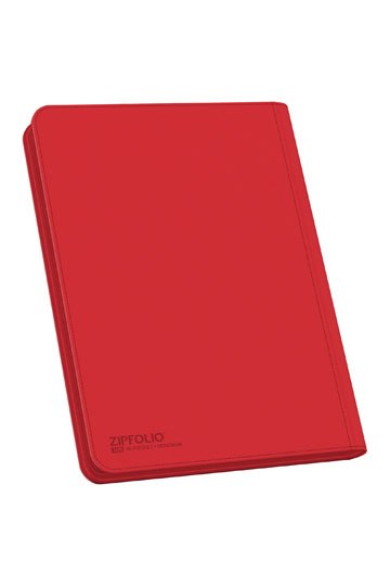 Ultimate Guard Zipfolio 360 18-Pocket Xenoskin - Rød