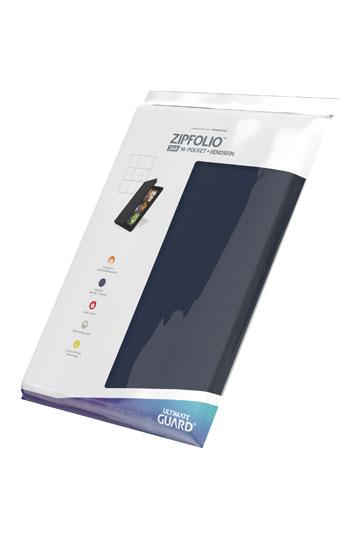 Ultimate Guard Zipfolio 360 18-Pocket Xenoskin - Blå