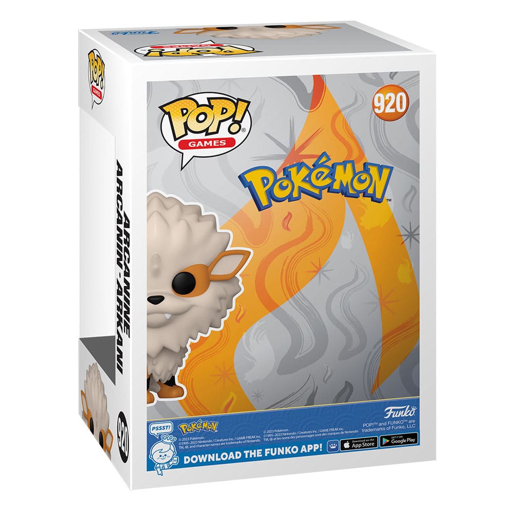 Pokémon POP! Games Vinyl Figure – Arcanine (EMEA) 9 cm