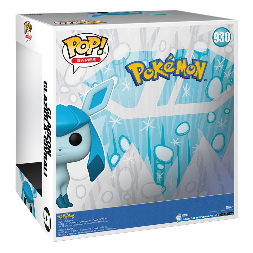 Pokémon Super Sized Jumbo POP! Vinyl Figure – Glaceon (EMEA) 25 cm