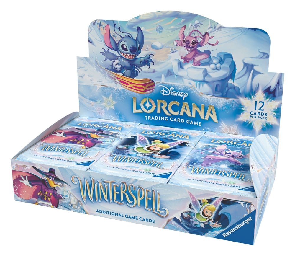 Disney Lorcana TCG Winterspell Booster Display