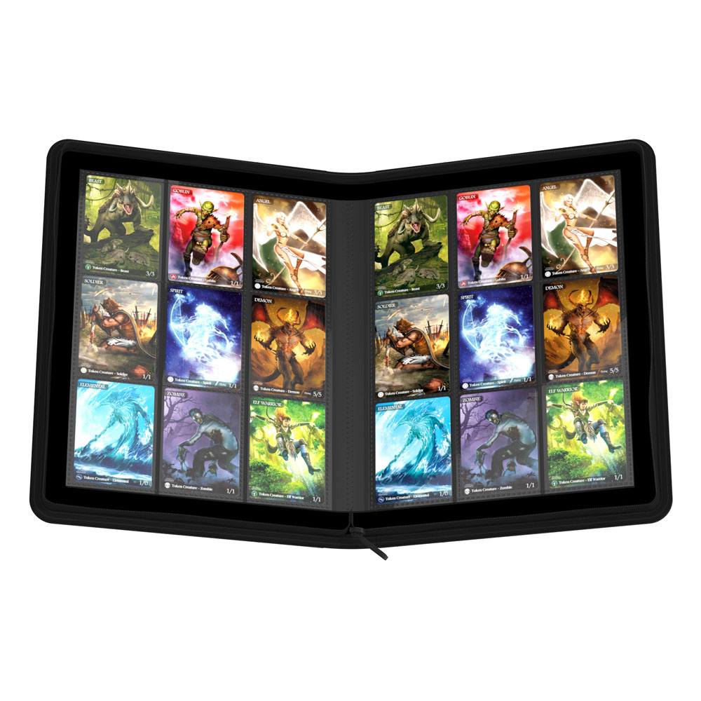 Ultimate Guard Zipfolio 360 18-Pocket Xenoskin - Svart
