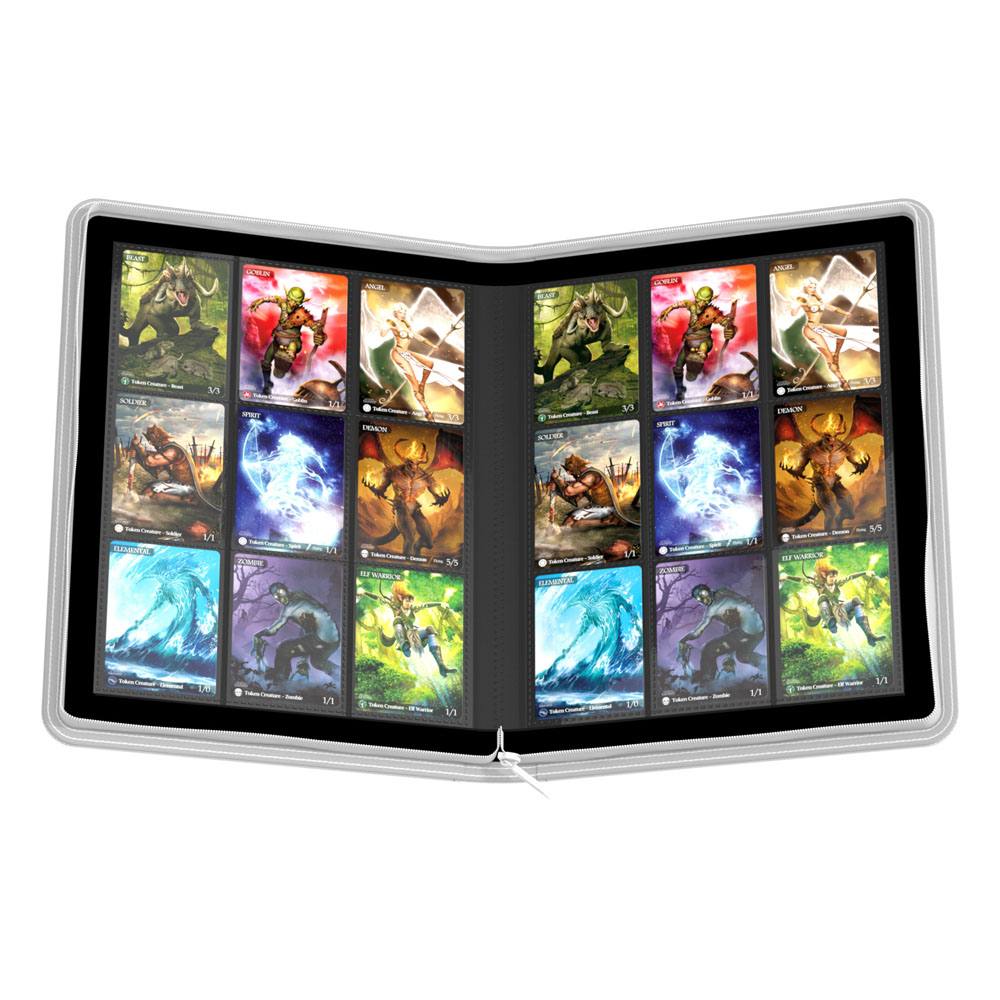 Ultimate Guard Zipfolio 360 18-Pocket Xenoskin - Hvit