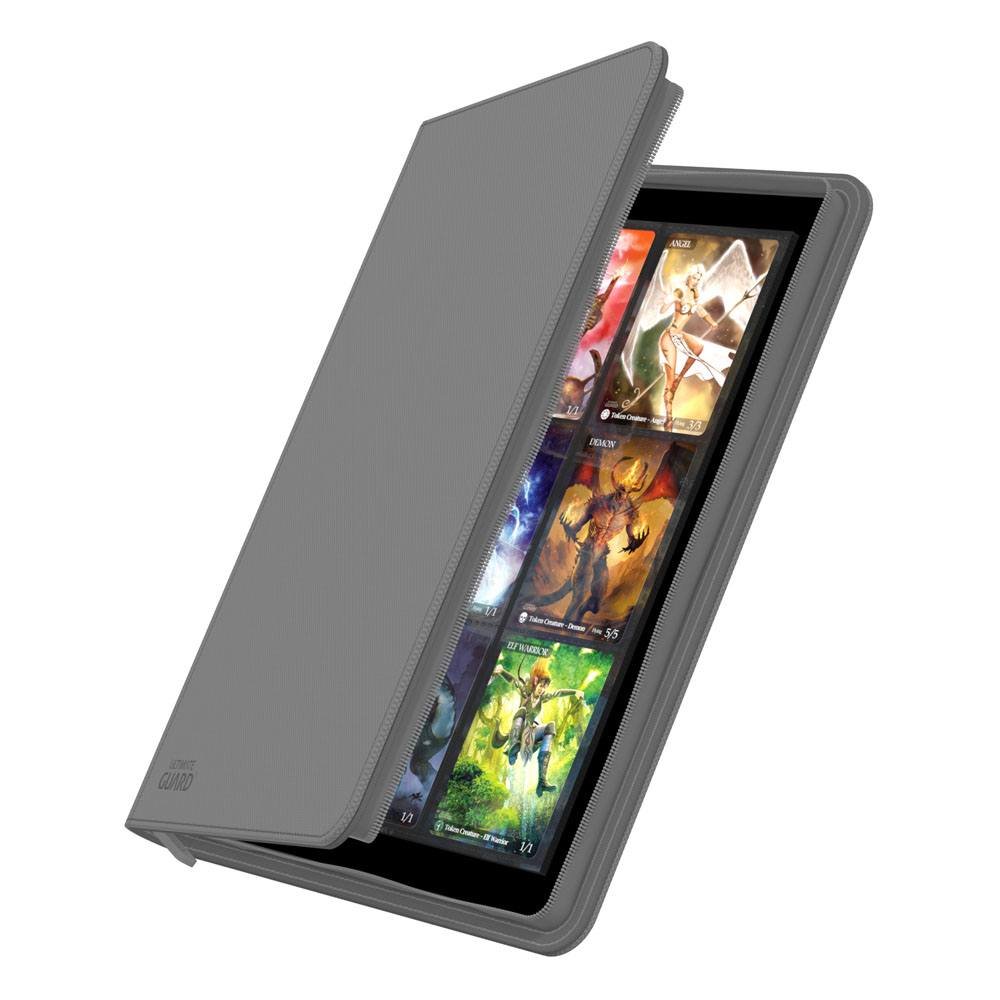 Ultimate Guard Zipfolio 360 18-Pocket Xenoskin - Grå