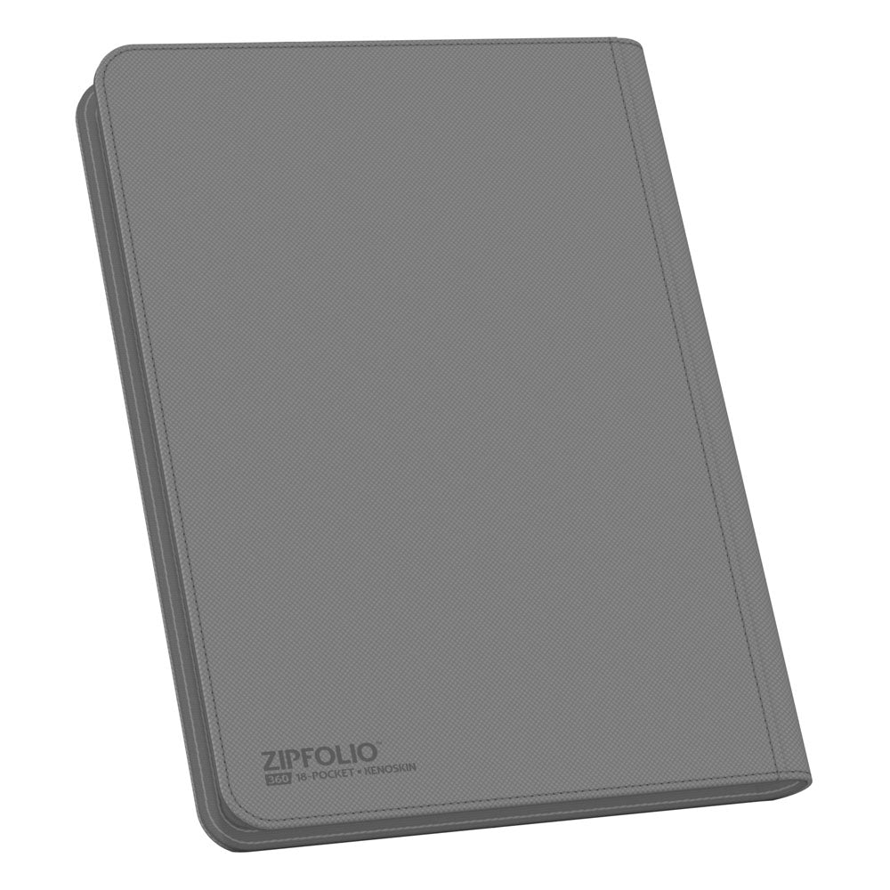 Ultimate Guard Zipfolio 360 18-Pocket Xenoskin - Grå